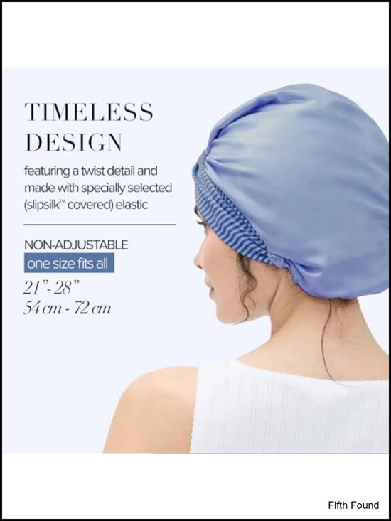 100% Mulberry Silk Hair Turban, Ultra Soft, Prevents Breakage & Frizz main image 5